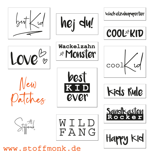 Patch / Aufnäher  - "Happy Kid"